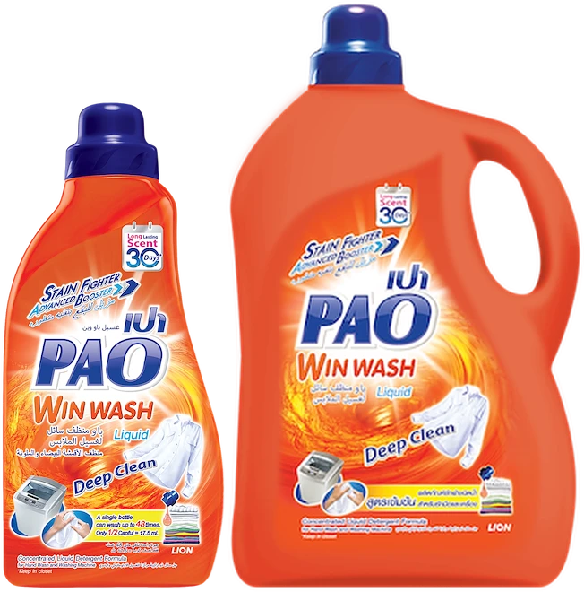 Pao Win Wash Liquid Detergent Stain Fighter
