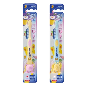 แปรงสีฟันเด็กโคโดโมซอฟต์ แอนด์ สลิม รุ่น 1.5-3 ปี