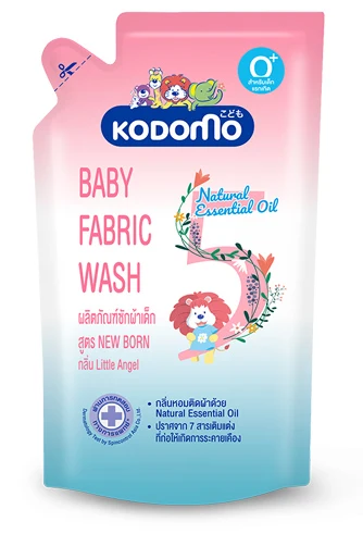 ผลิตภัณฑ์ซักผ้าเด็ก โคโดโม สูตรนิวบอร์น กลิ่นลิตเติ้ล แองเจิล