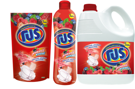 ผลิตภัณฑ์ล้างจานโปร สูตรเบอร์รี่พาวเวอร์