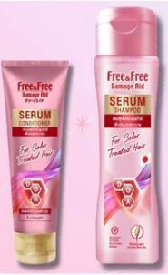 เซรั่มแชมพู ฟรีแอนด์ฟรี สำหรับผมเสียจากการทำสี